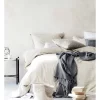 Chambray Fringe Bedlinen Collection In Natural