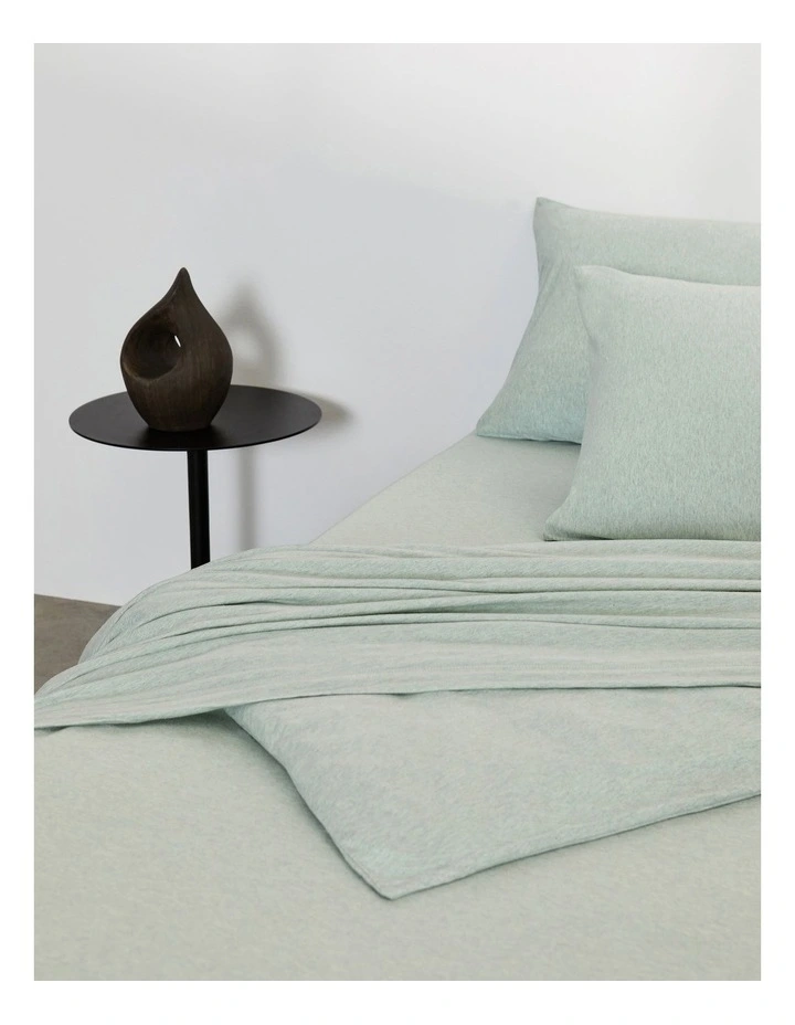 Calvin Klein Modern Cotton Harrison Quilt Cover In Mint Sandstone - Image 2