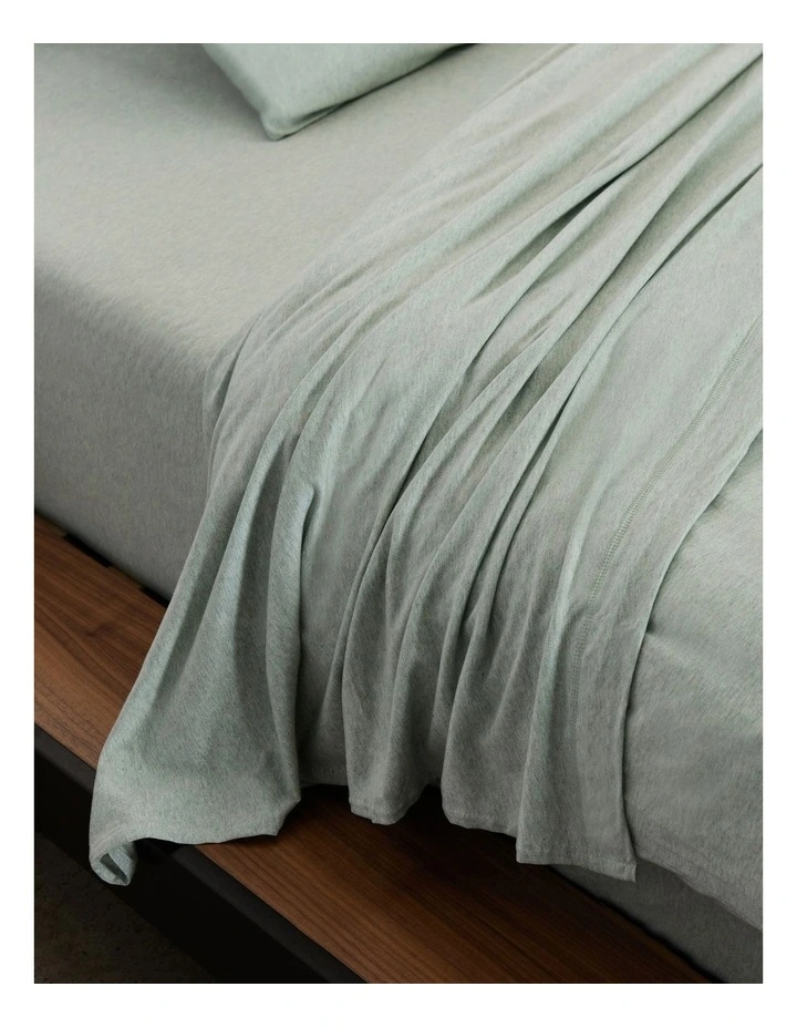 Calvin Klein Modern Cotton Harrison Quilt Cover In Mint Sandstone - Image 3