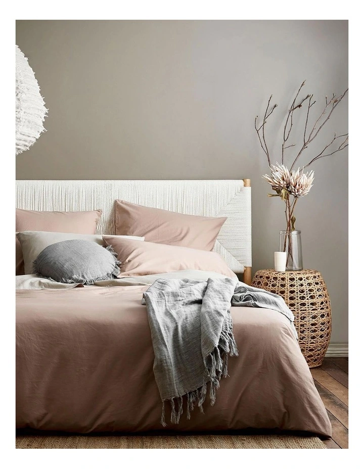 Halo Organic Cotton Bedlinen Collection In Rosewater - Image 5