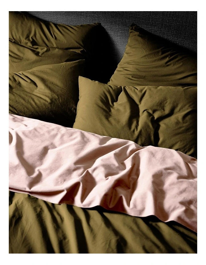 Halo Organic Cotton Bedlinen Collection In Khaki - Image 3