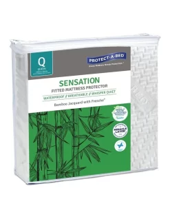 Sensation Bamboo Jacquard Waterproof Mattress Protector
