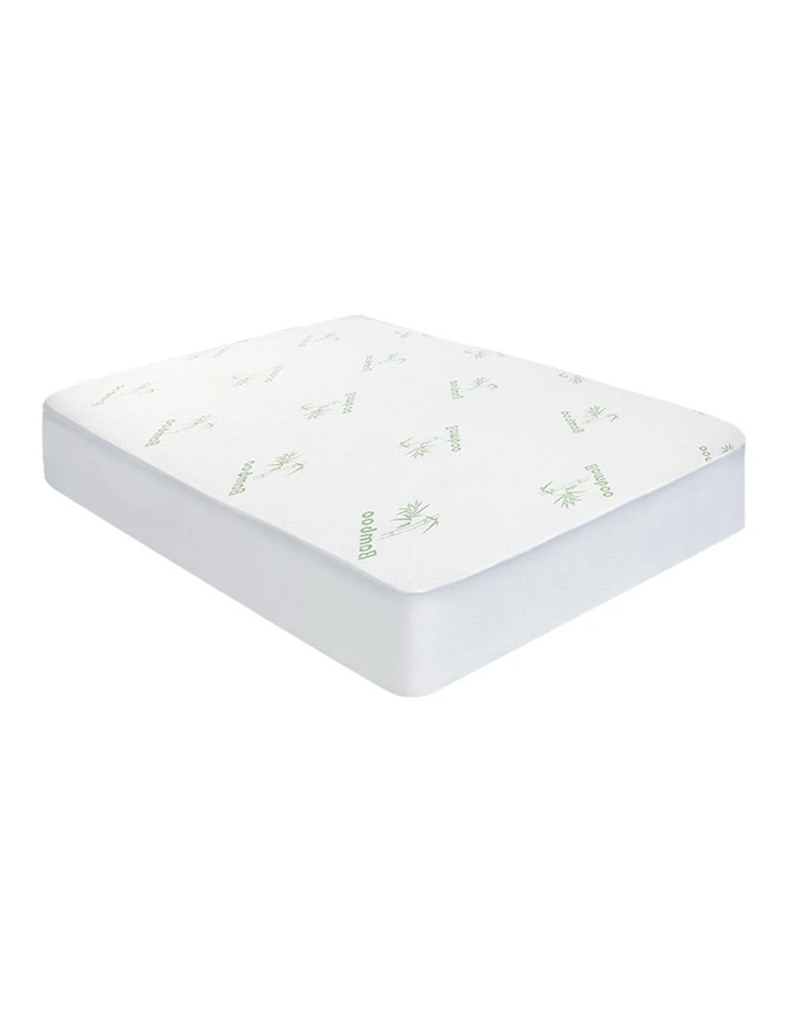 Bamboo Mattress Protector Double