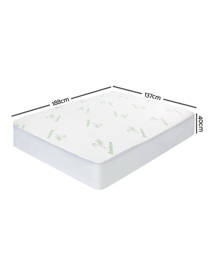 Bamboo Mattress Protector Double - Image 2