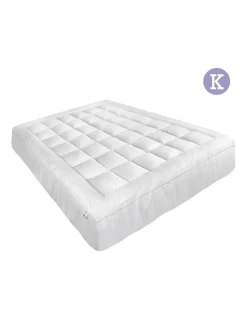 Giselle Bedding King Size Memory Resistant Mattress Topper