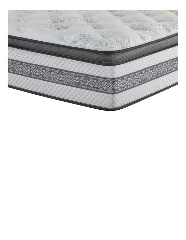 Lifestyle Modena Plush 7 Mattress In White - Image 4