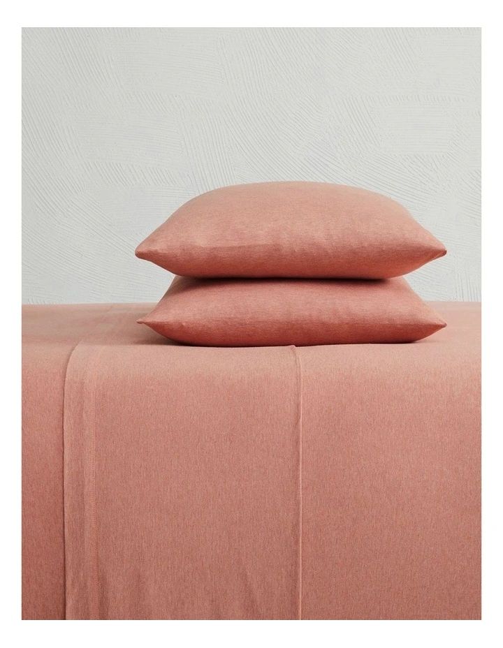 Calvin Klein Modern Cotton Harrison Sheeting In Terracotta - Image 3