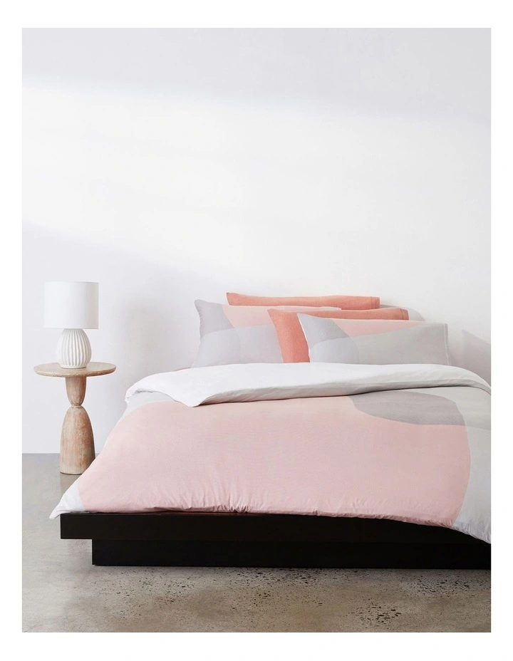 Calvin Klein Modern Cotton Harrison Sheeting In Terracotta - Image 7