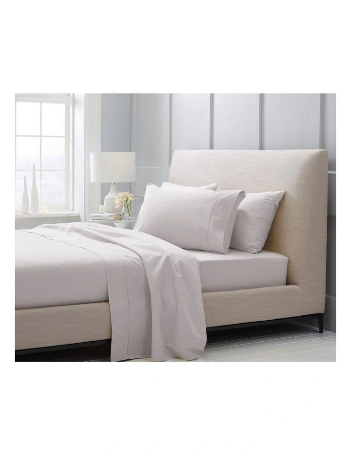 Hotel-Weight Luxury 1000TC Sheet Set In Dove - Image 2