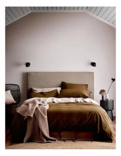 Maison Vintage Bedlinen Collection In Tobacco