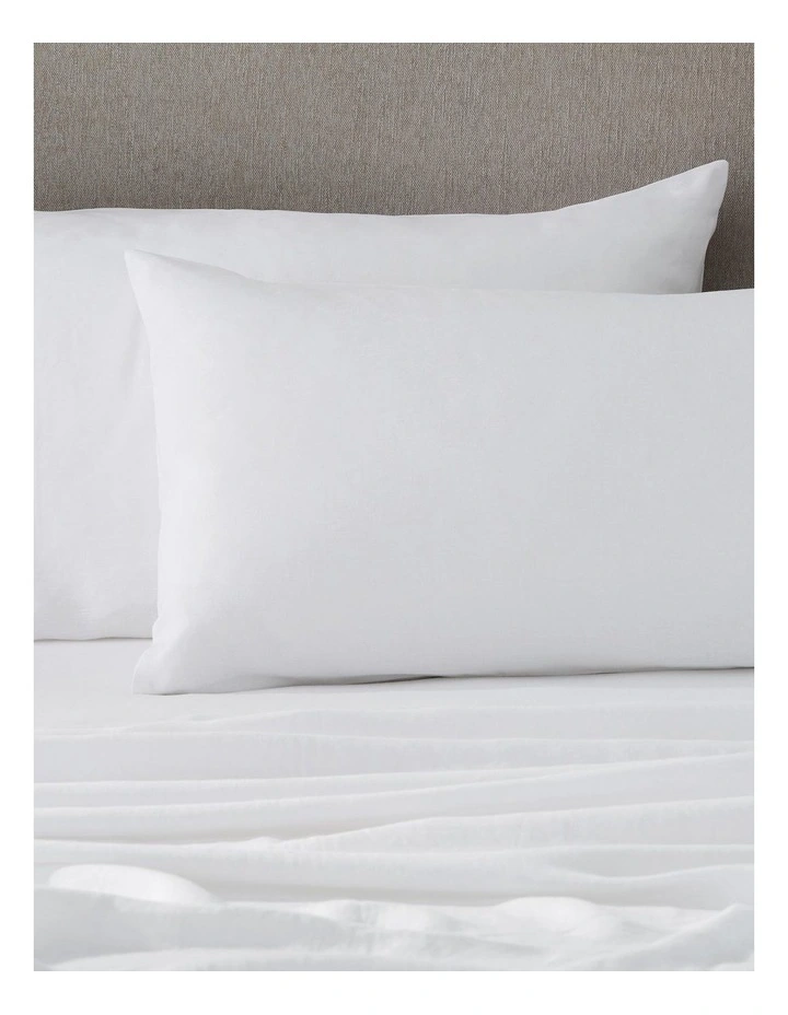 Abbotson King Pillowcase In White