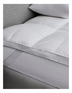 Ultimate Dream Feather & Down Bed Topper Snow