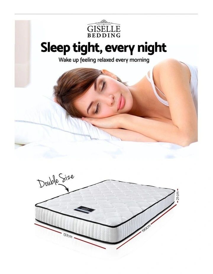 Double Size 21Cm Thick Foam Mattress - Image 3
