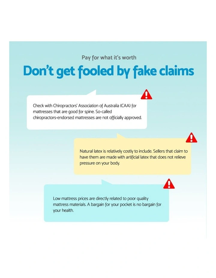 Giselle Bedding Tight Top Mattress Queen - Image 3