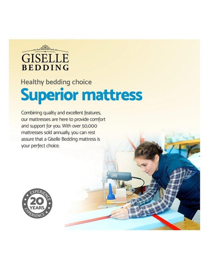 Giselle Bedding Tight Top Mattress Queen - Image 5