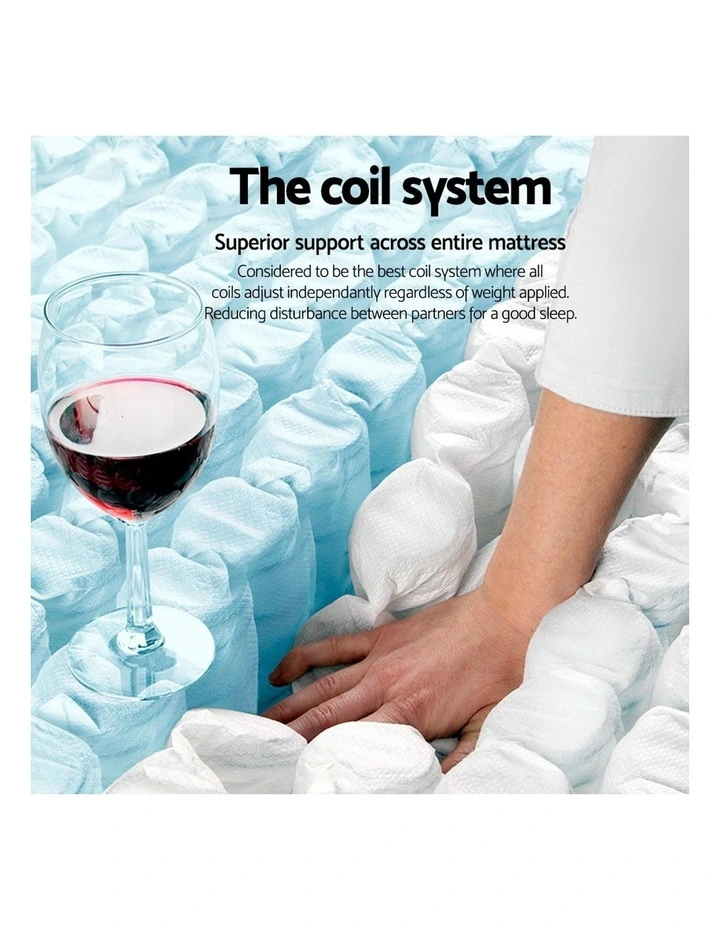 Double Size Euro Spring Foam Mattress - Image 6