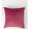 Heritage Vivienne Velvet Cushion Berry