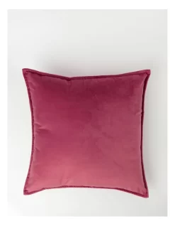 Heritage Vivienne Velvet Cushion Berry