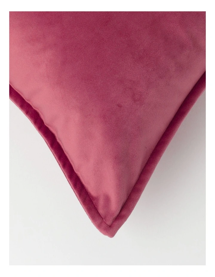 Heritage Vivienne Velvet Cushion Berry - Image 2