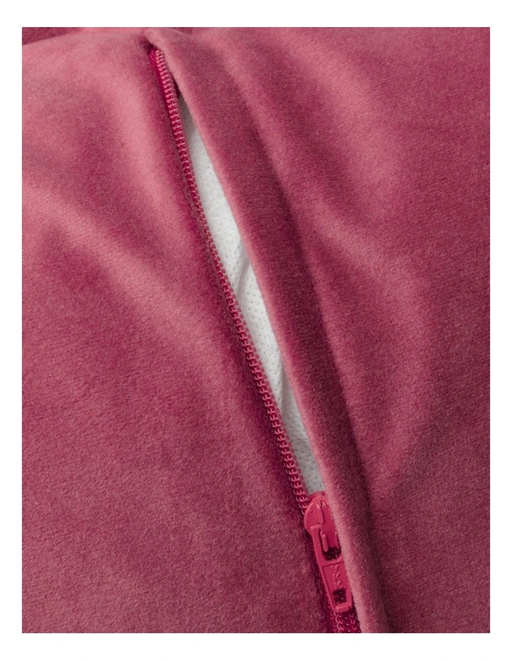 Heritage Vivienne Velvet Cushion Berry - Image 4