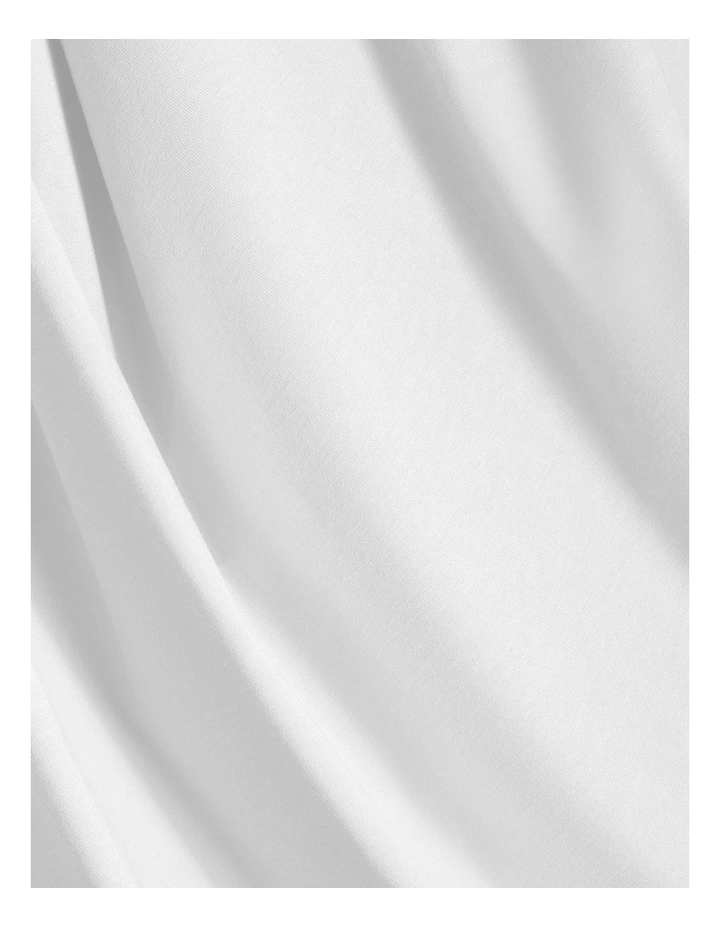 Nature's Sleep Cosmetic TENCEL Fitted Sheet Set In White - Image 4