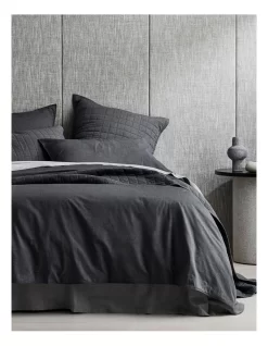 Reilly Bedcover In Grey
