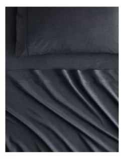 Reilly Fitted Sheet In Grey