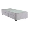 Space Saver Right Hand 2 Drawer Base Grey Matrix