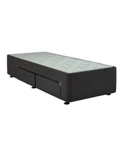 Space Saver Right Hand 2 Drawer Base Graphite