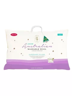 Homestead Junior Australian Washable Wool Pillow White