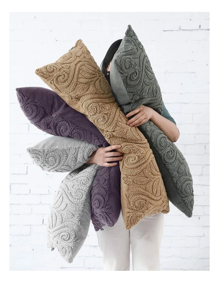 Malta Cushion 35x90 In Plum - Image 2