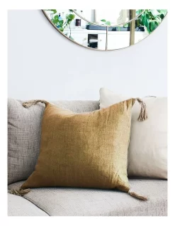 Goa 55X55cm Cushion Mustard