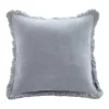 Sabel Cushion In Pewter Grey