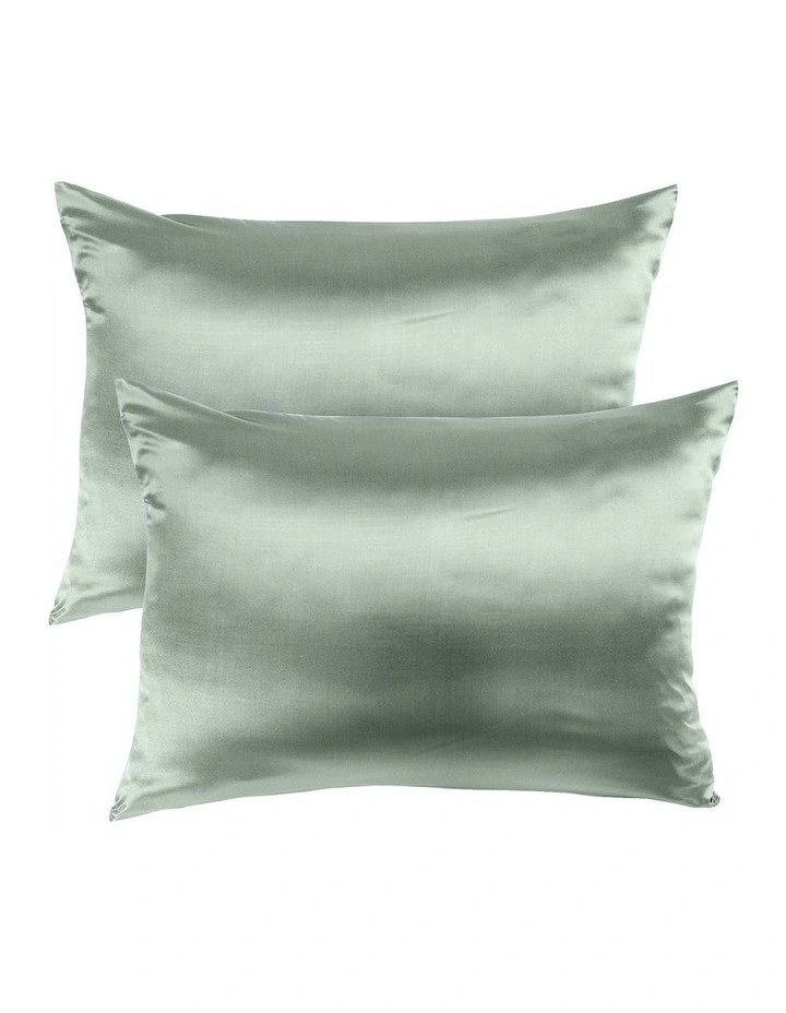 Mulberry Soft Silk Hypoallergenic Pillowcase Twin Pack 51 X 76cm