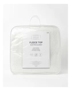 Heritage Fleece Top Electric Blanket