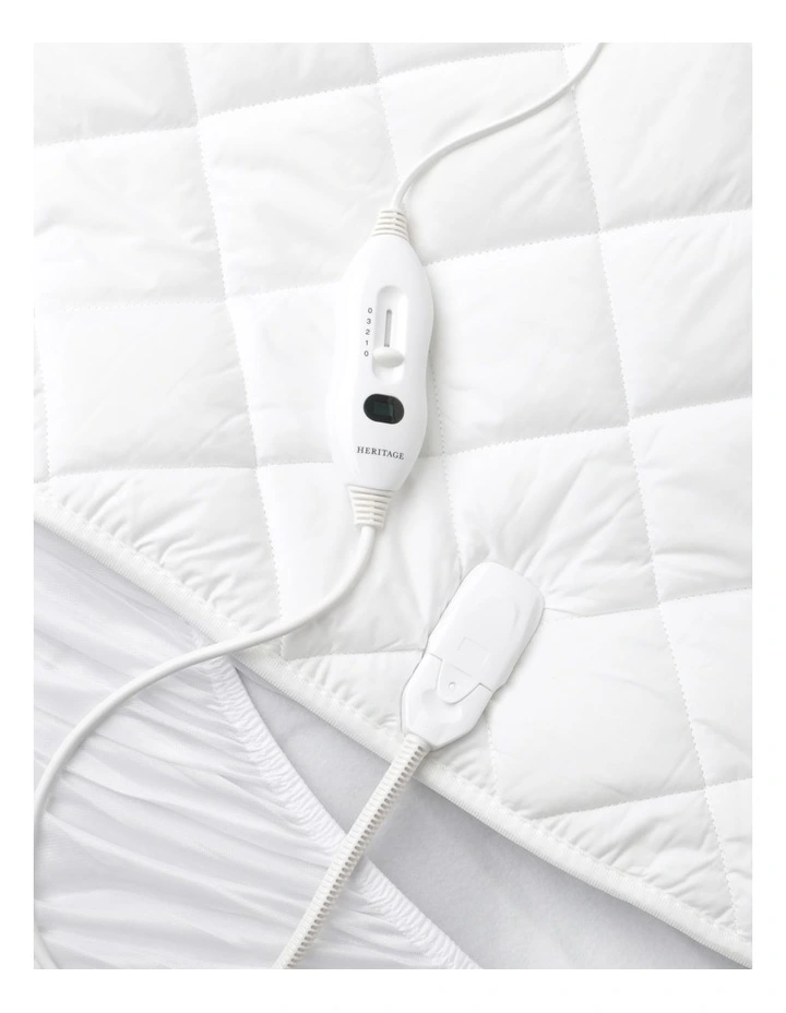 Heritage Cotton Quilted Electric Blanket - Image 3