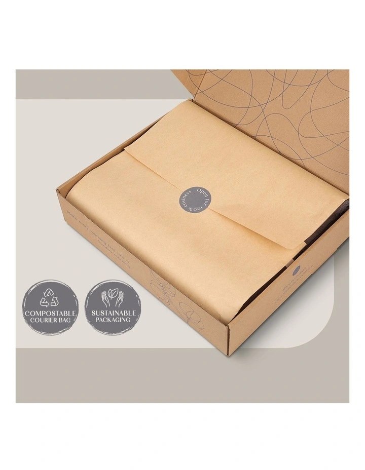 Cotton Duvet Single Quilt Cover Set In Red/Beige - Image 6