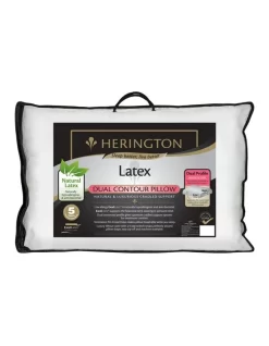 Latex Contour Pillow White