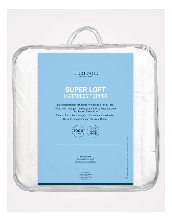 Heritage Super Loft Topper