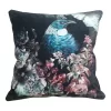 Tui Blossom Cushion In Black