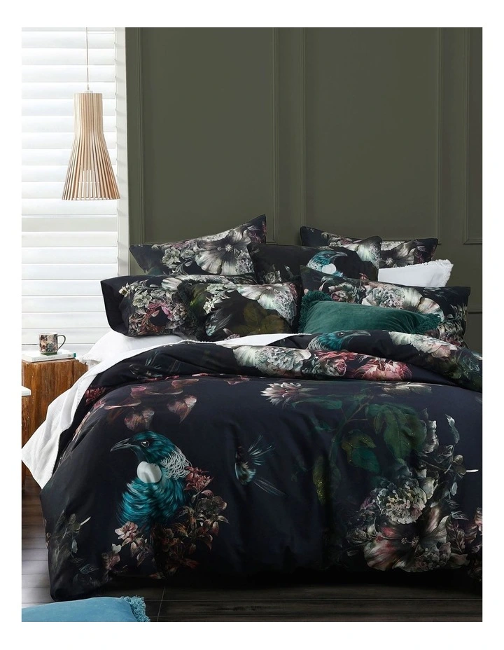 Tui Blossom Cushion In Black - Image 2