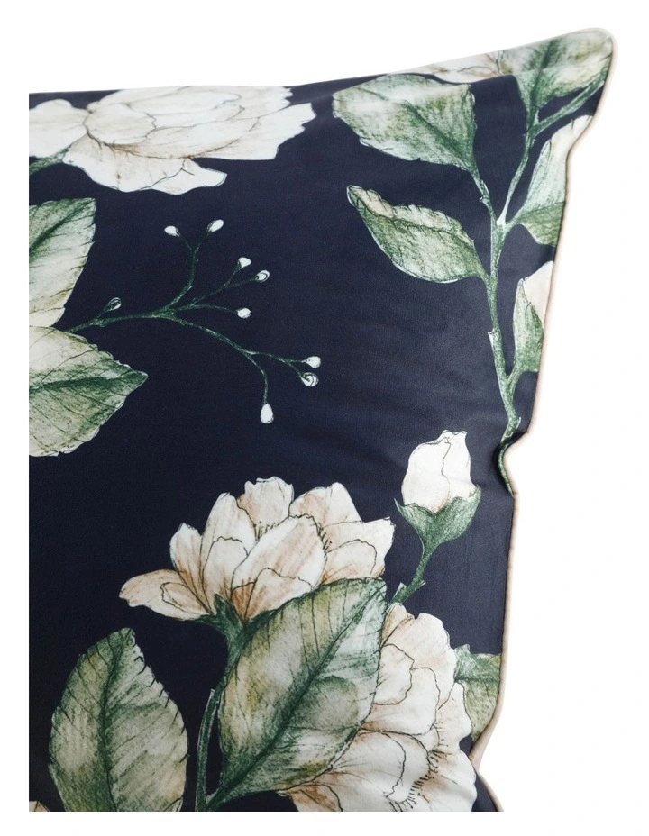 Evoke Velvet Quilt Cover Set Dark Green - Image 4