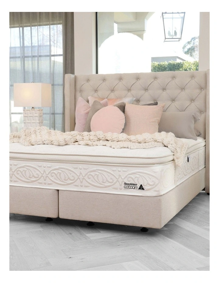 Cocoon Platinum Nirvana Medium 6 Mattress In White - Image 2
