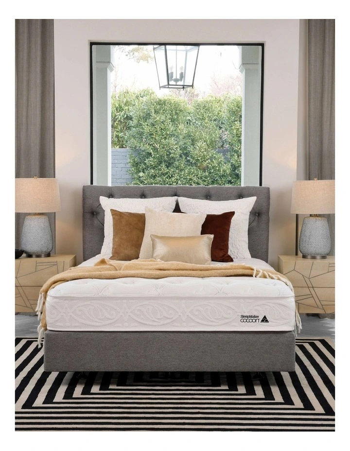 Cocoon Silver Clarity Plush 7 Mattress In White