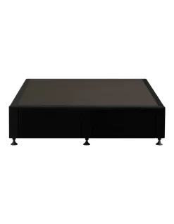 Luxor Base Foot End Drawer Black Velvet
