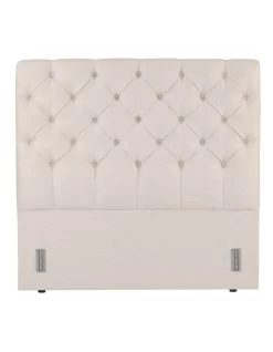 Luxor Tufted Headboard 150 Flaxen