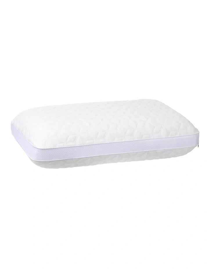 Fusion Gel Memory Foam High Profile White - Image 2