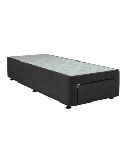 SpaceSaver Base 1 End Drawer Black