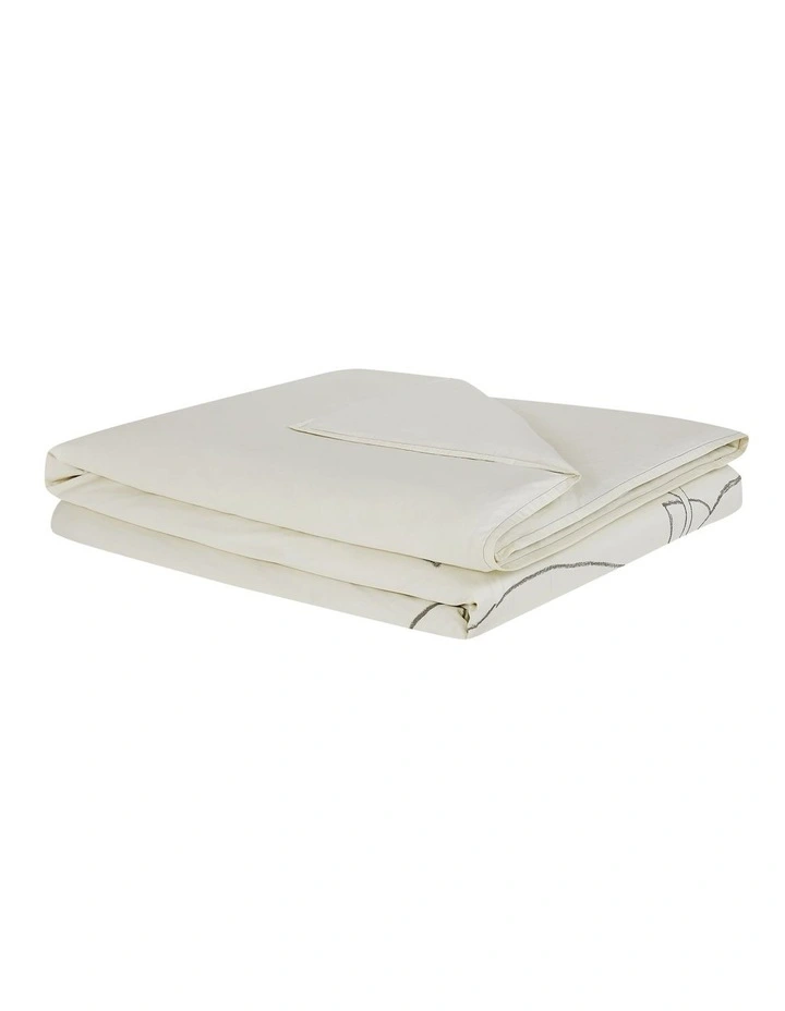 Calvin Klein Linear Branch Quilt Cover Set In Natural - Image 3