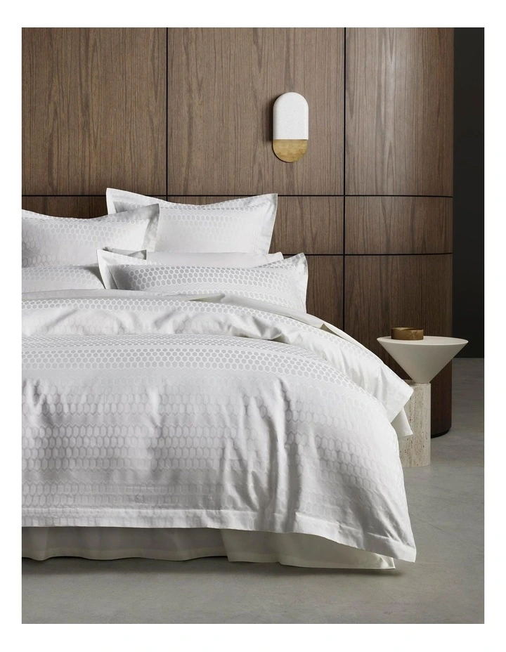 Cadel Bed Linen Collection In White